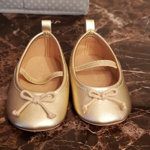 Gold ballet Shoes